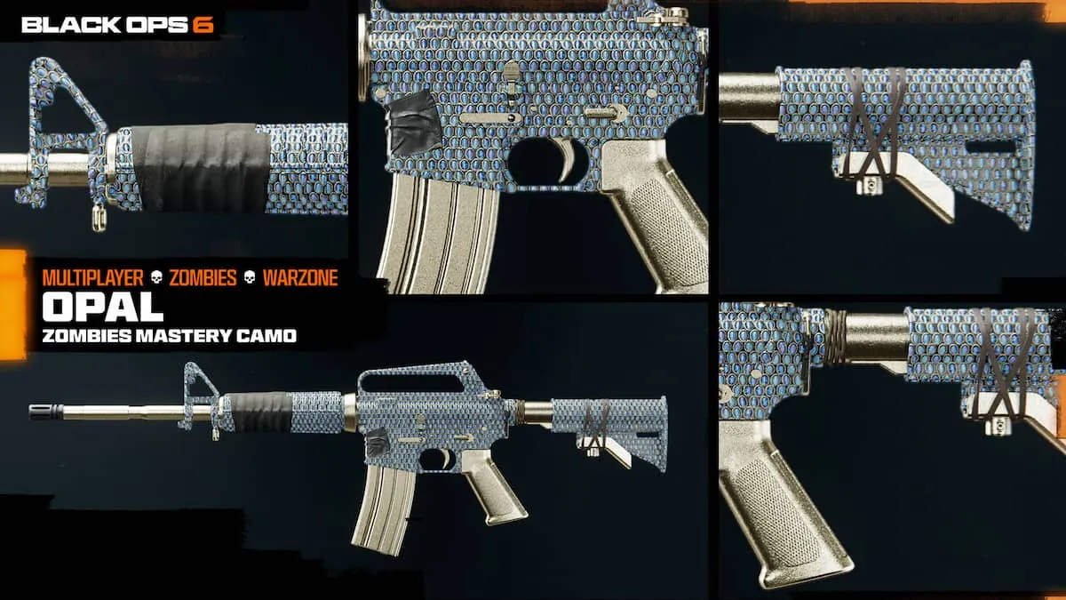 Opal Zombies Mastery Camo