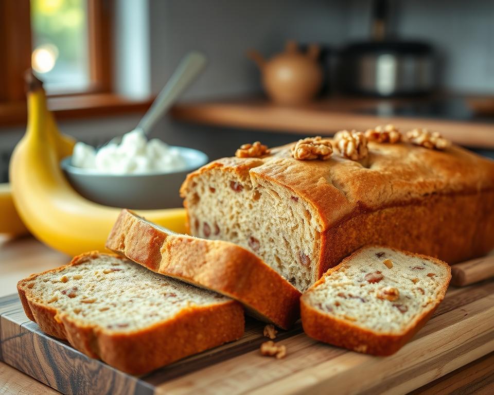 Cottage Cheese Banana Bread