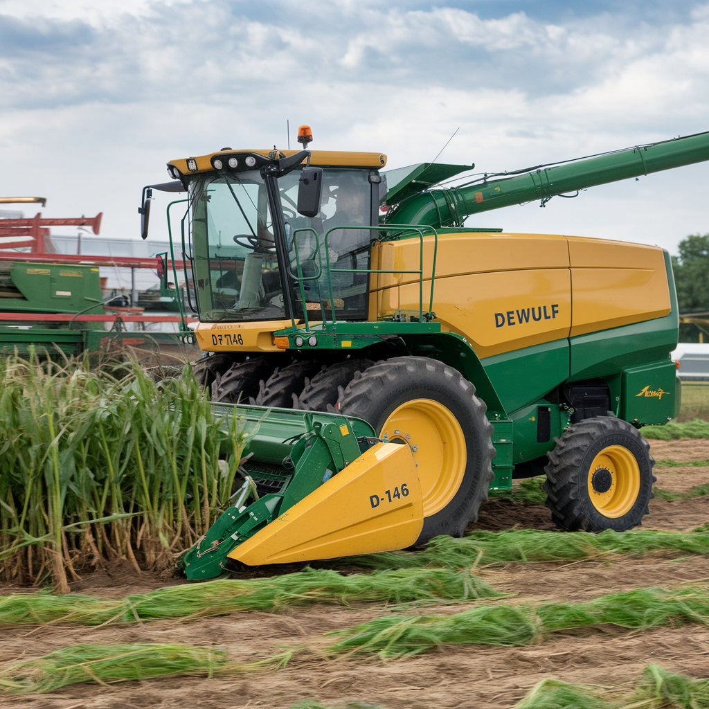  Unleashing the Power of the Dewulf Harvester Model D-7146: Revolutionizing Modern Agriculture