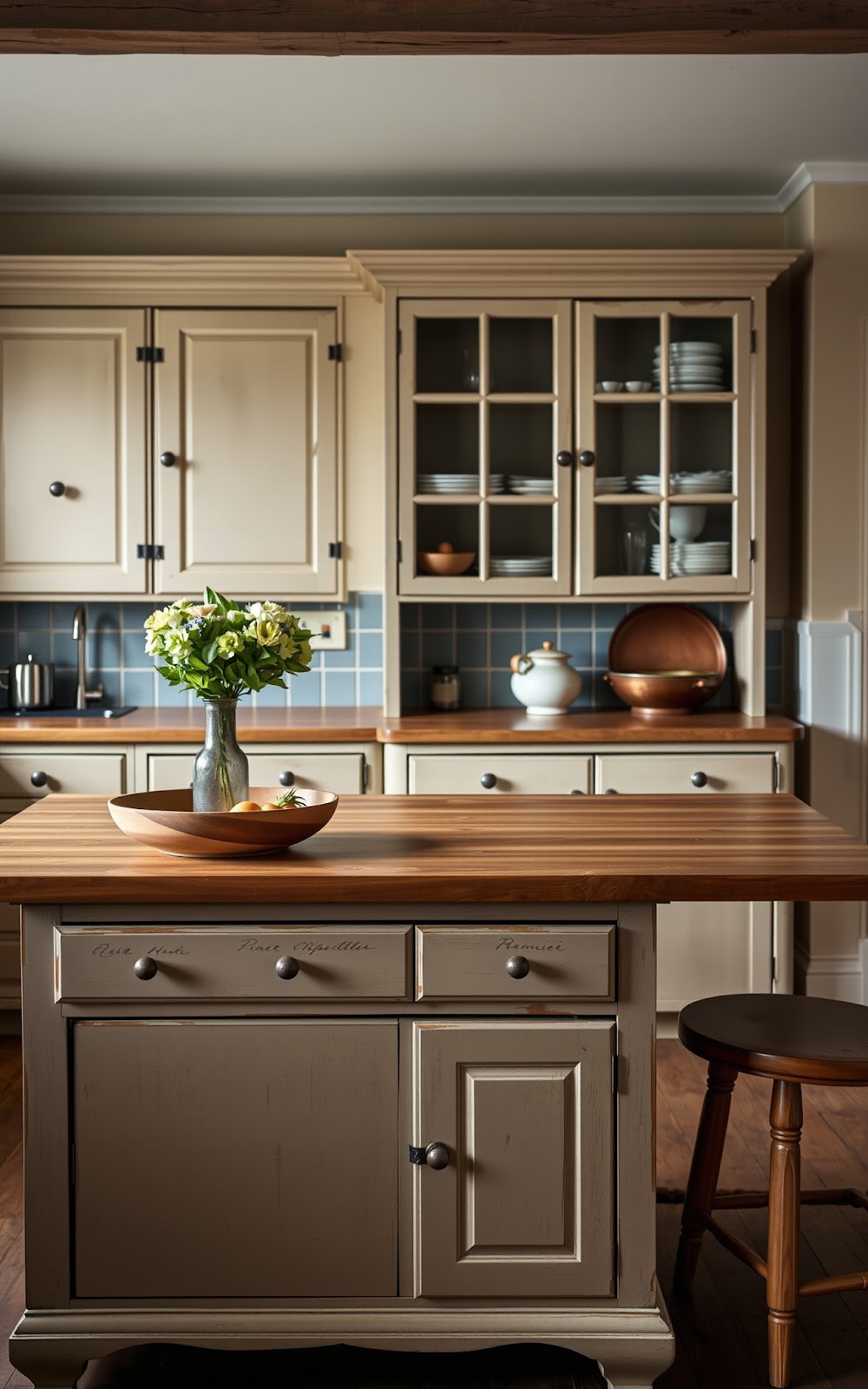 Upcycled Furniture Kitchen Island