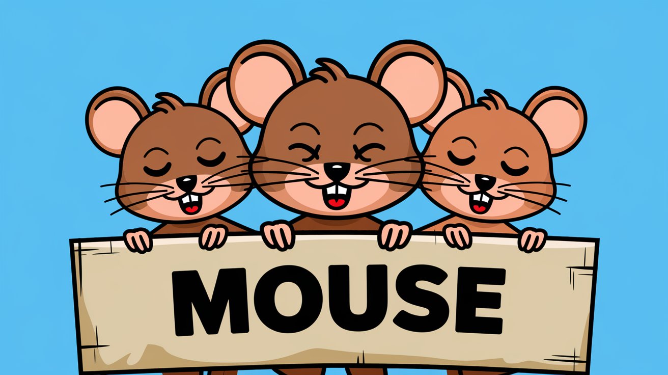 Plural of “Mouse”