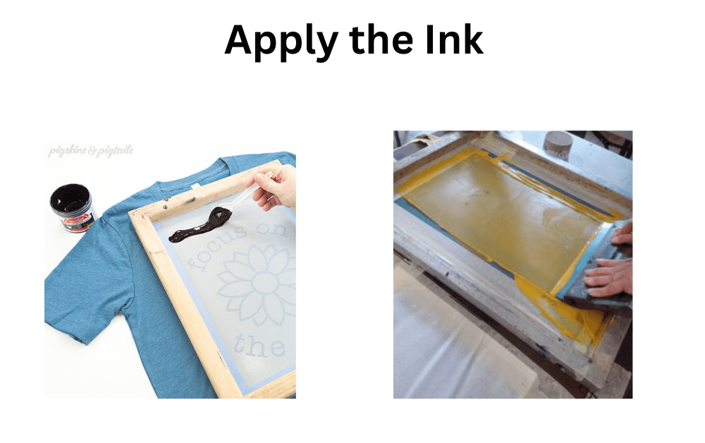 Apply the Ink