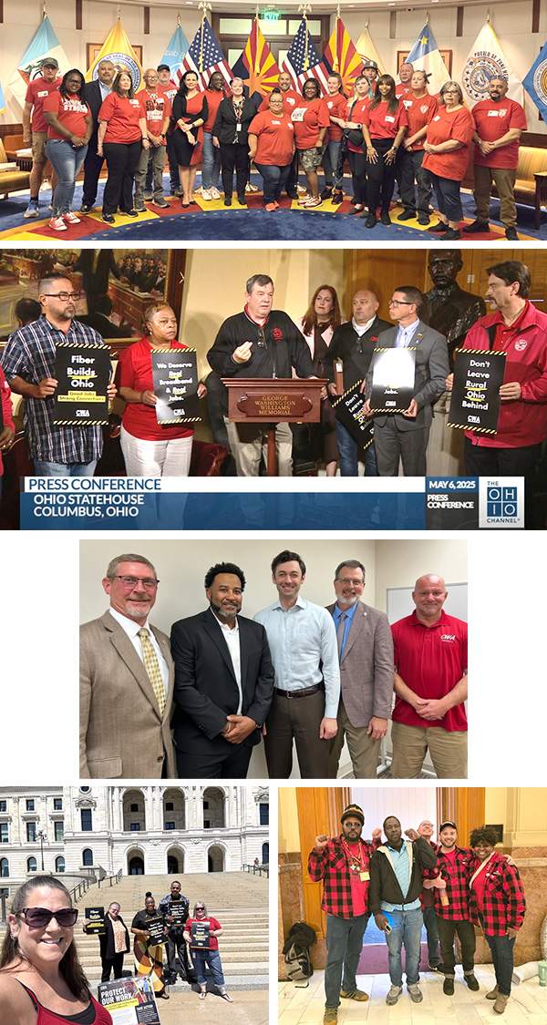 Broadband Brigade Visits Statehouses