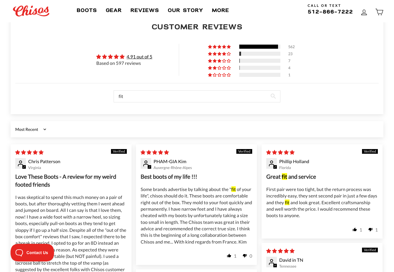 Make Reviews Searchable