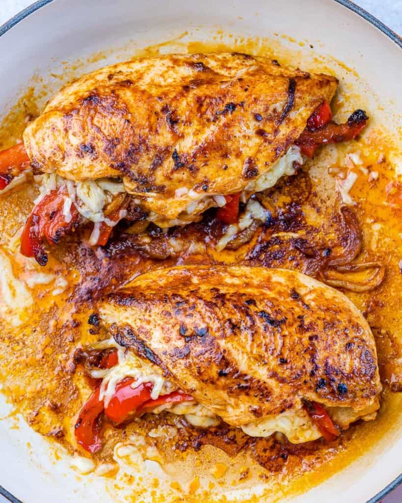 Fajita Stuffed Chicken Breast Recipe