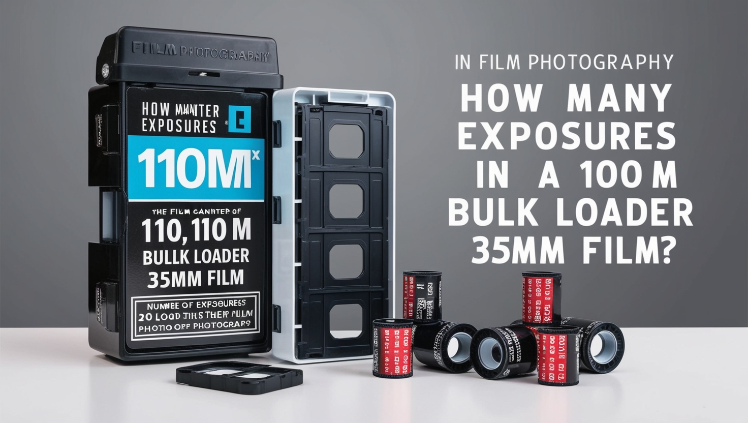  Understanding How Many Exposures in a 100m Bulk Loader 35mm Film