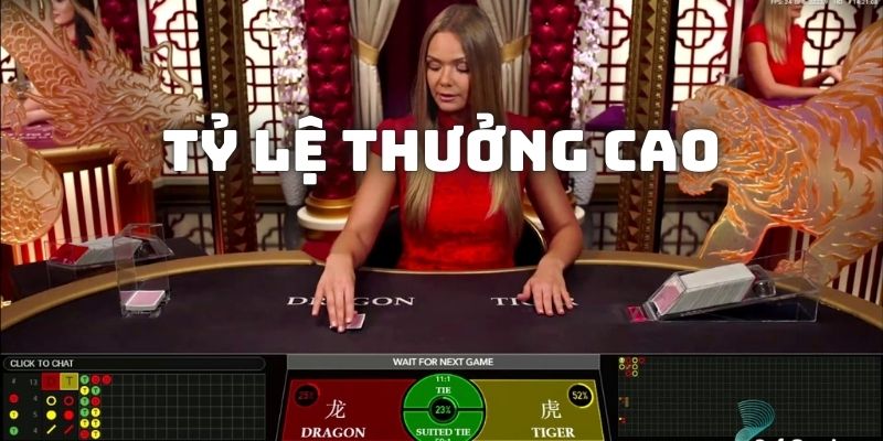 Tỷ lệ đổi thưởng hấp dẫn là thế mạnh thu hút game thủ đăng ký 