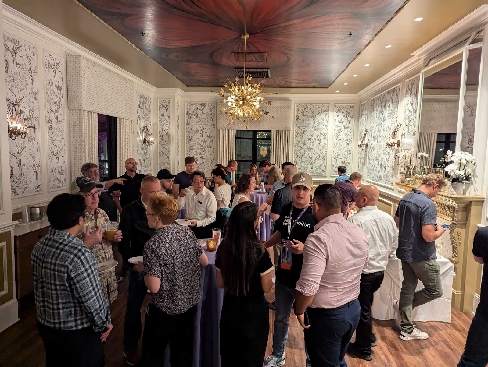 image from Kobiton's cocktail event 