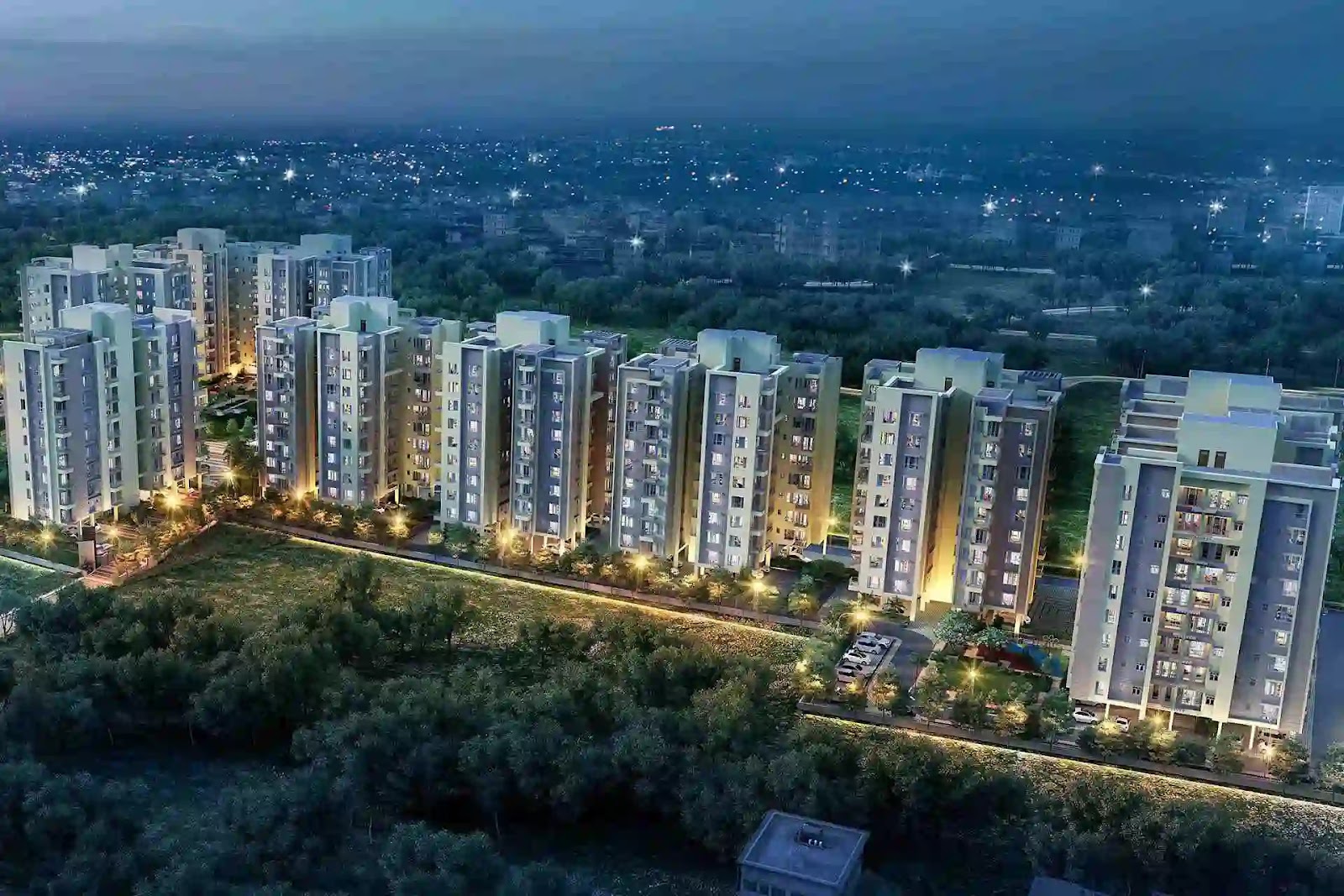 Uttarayan Group Project, Uttarayan Ville