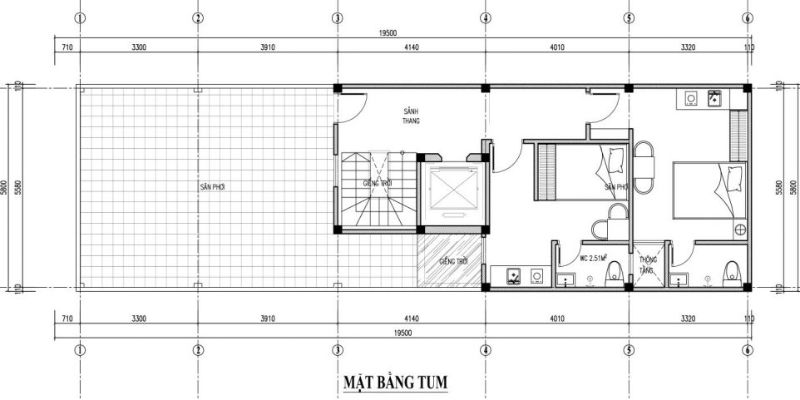 Ban ve thiet ke chung cu mini co dien tich san 110m2 Nhat Tin (3)