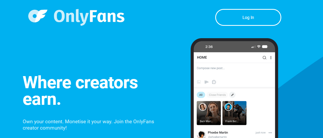 OnlyFans a site for adult content creators