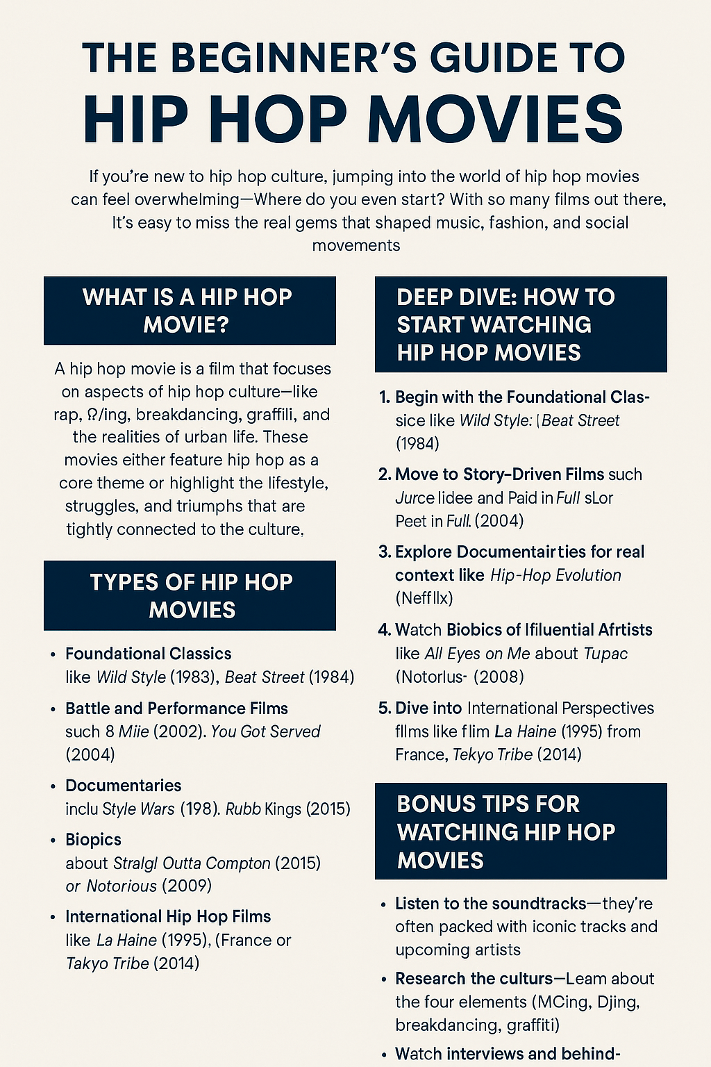 Hip Hop Movies