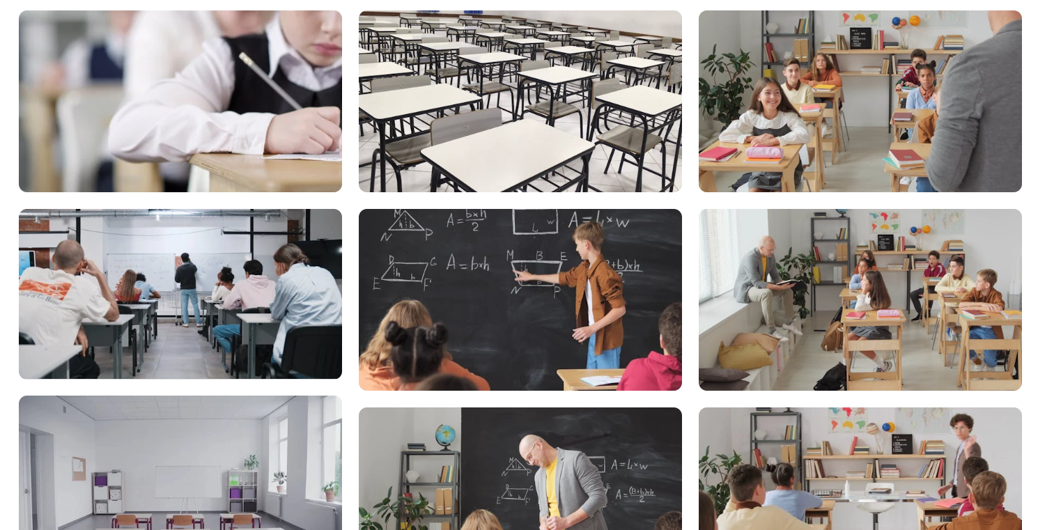 Pexels - Free Classroom Video Footage Platform Online