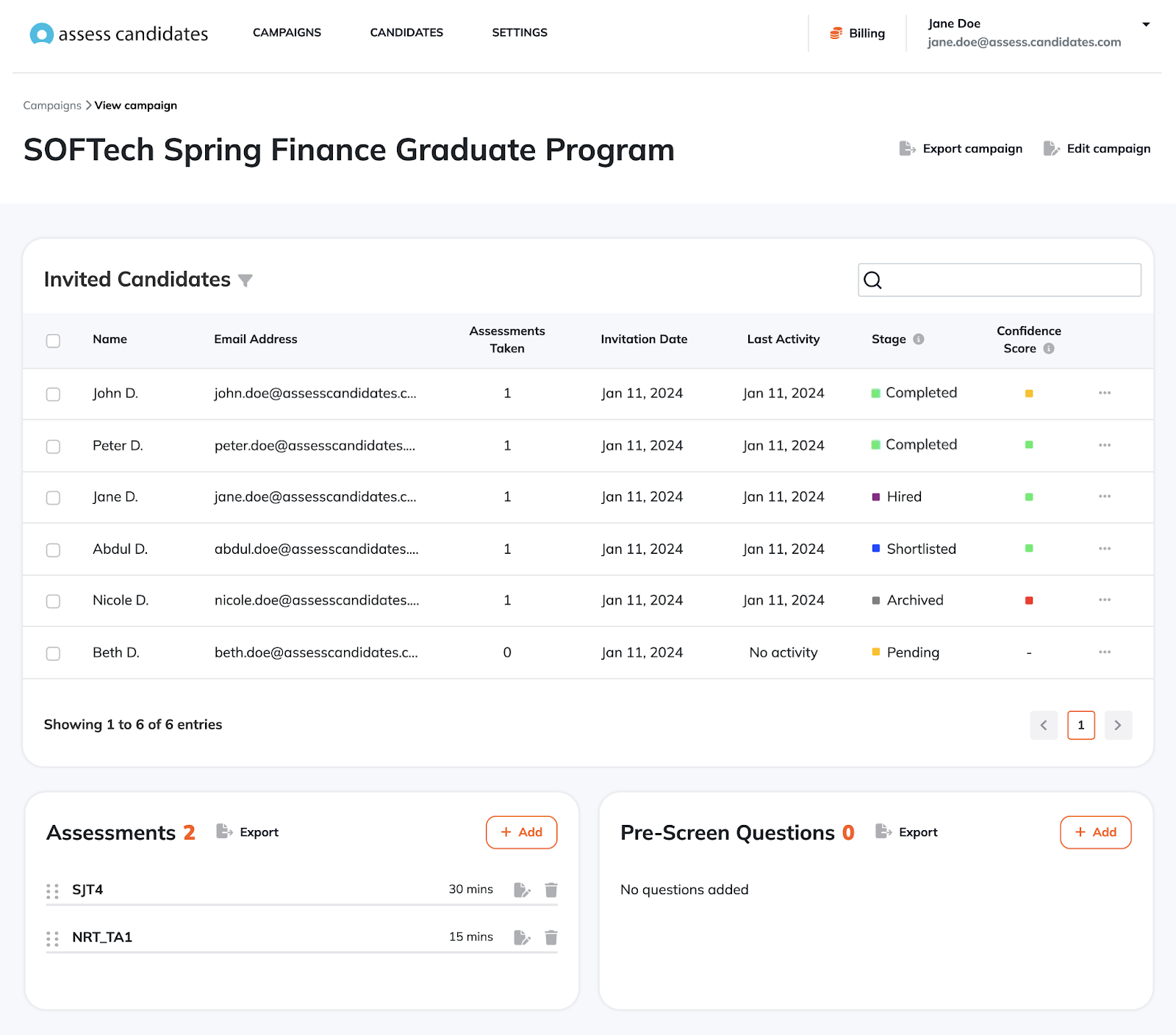 Shortlist your Top Performing Candidates for Logical Reasoning
