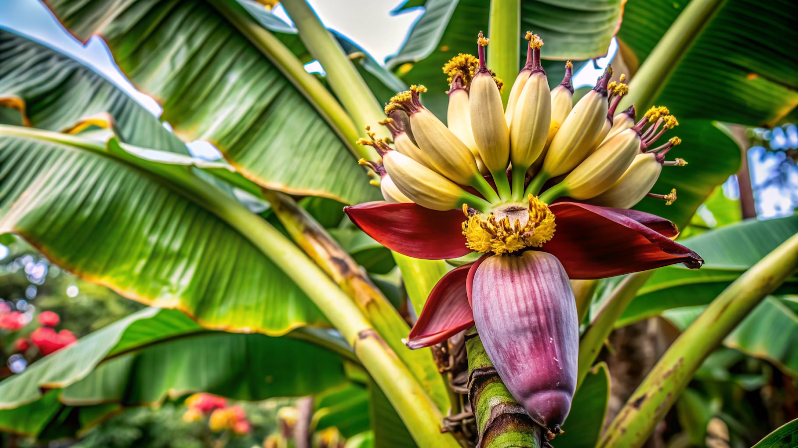 Cultivo da Flor de Bananeira