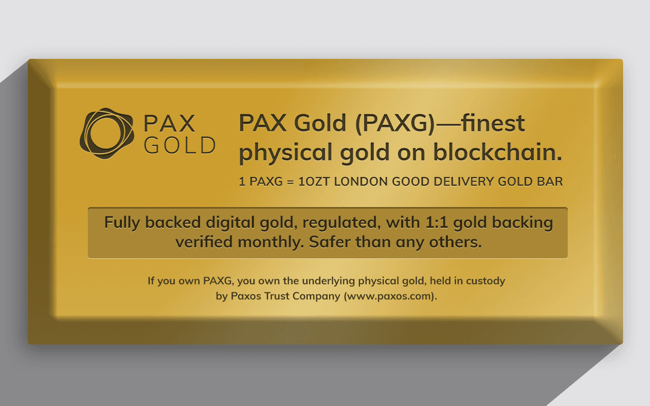 Paxos Gold stablecoin