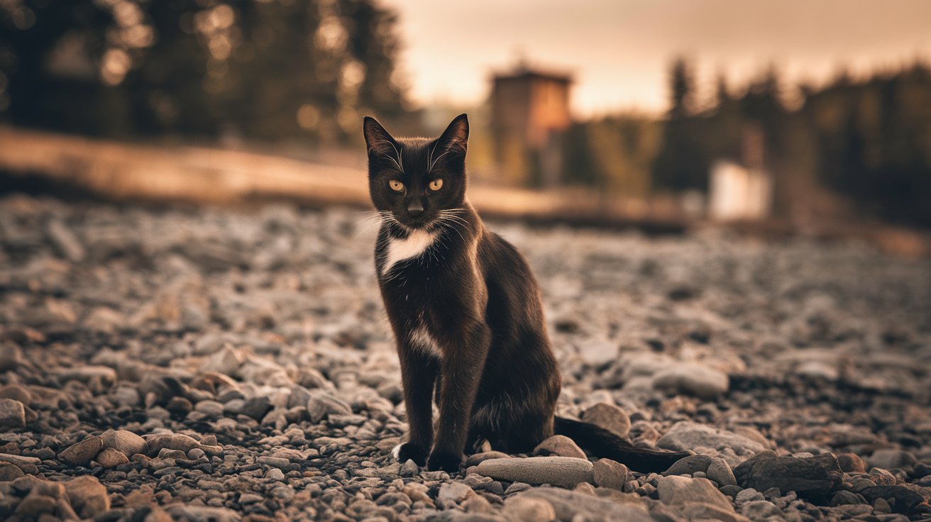 A Feline Serendipity: What it Means When a Stray Black Cat Chooses You