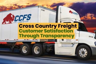 Cross country freight tracking