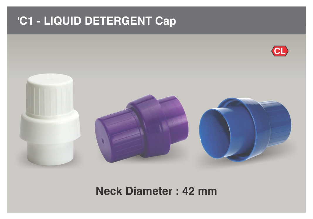 liquid detergent cap 