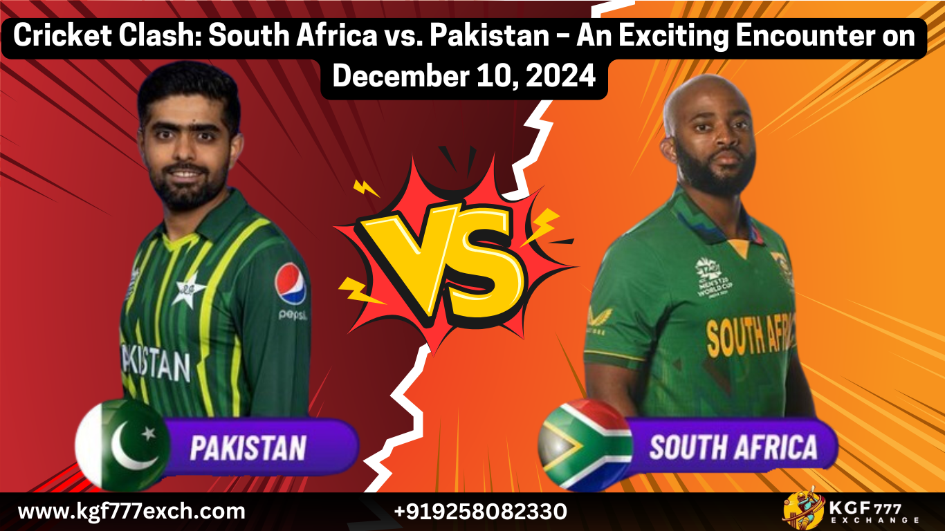 Online Cricket ID, Online Betting ID, South Africa vs Pakistan