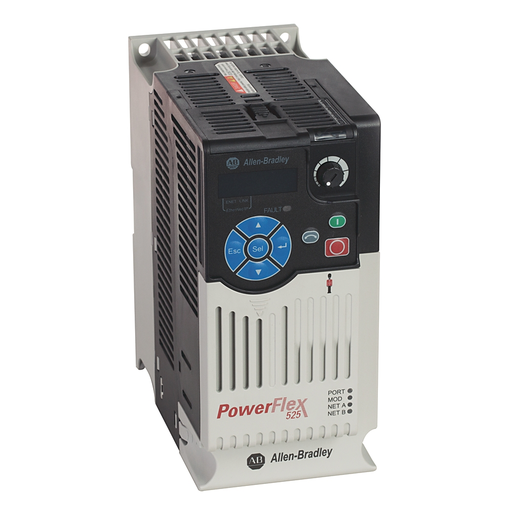 An image of the PowerFlex 525, a variable frequency drive