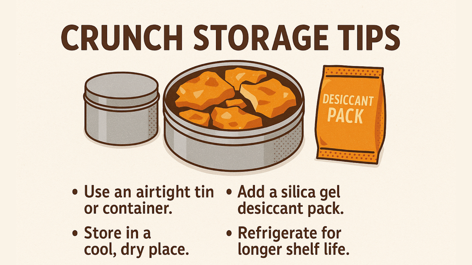 Crunch-Control Storage Tips