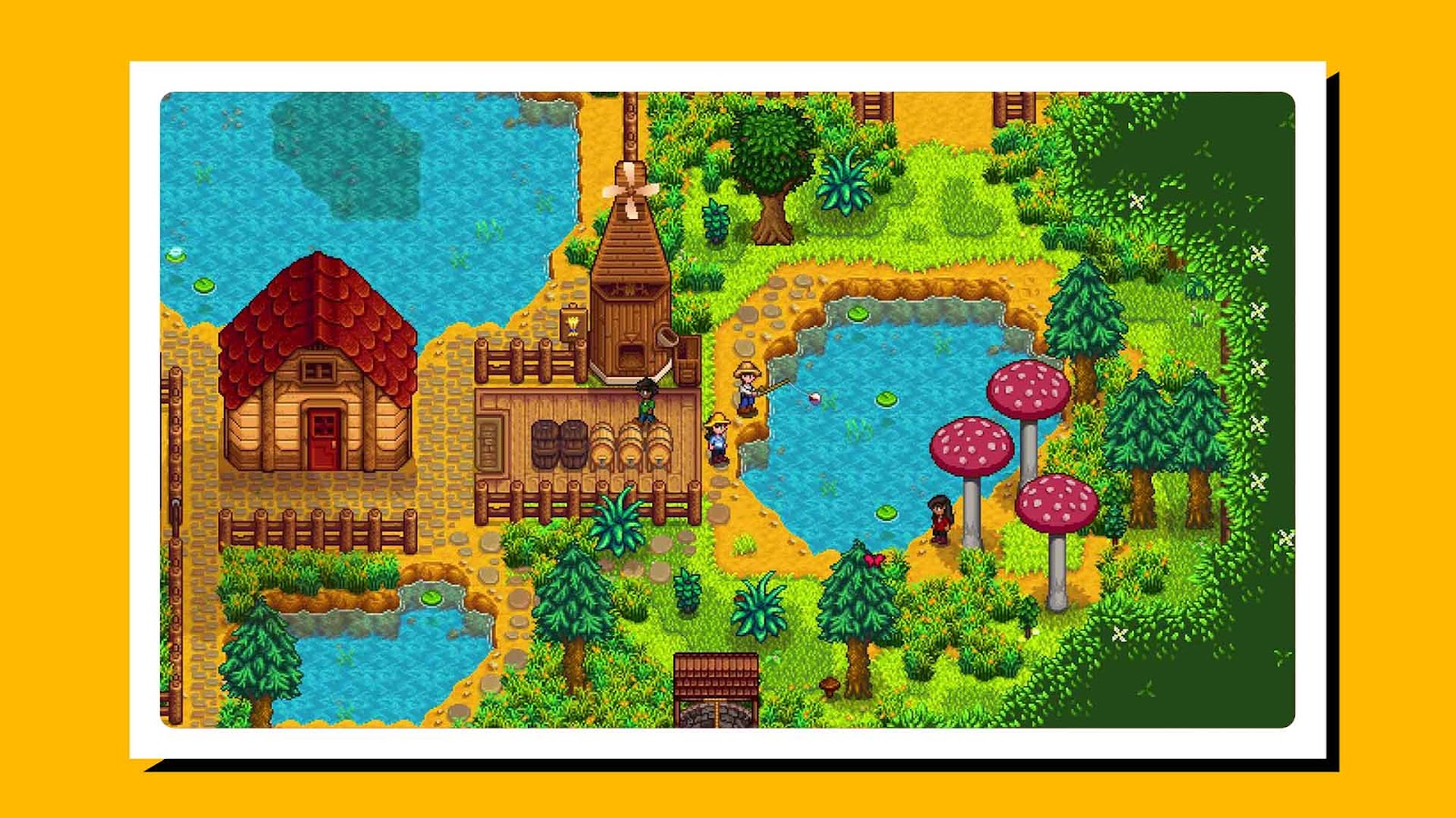 Screenshot of gameplay from Stardew Valley