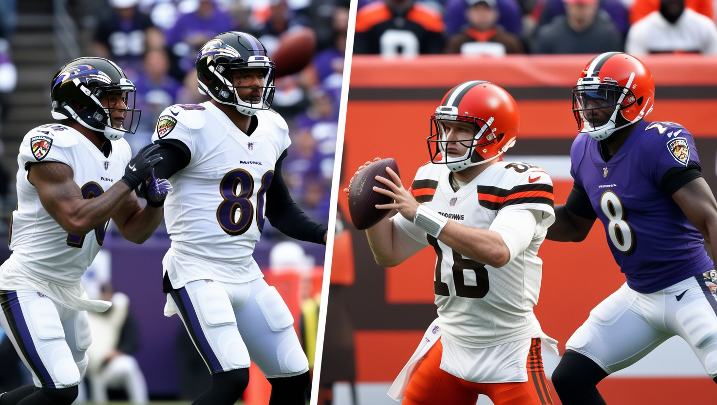 Baltimore Ravens vs Cleveland Browns Match Player Stats