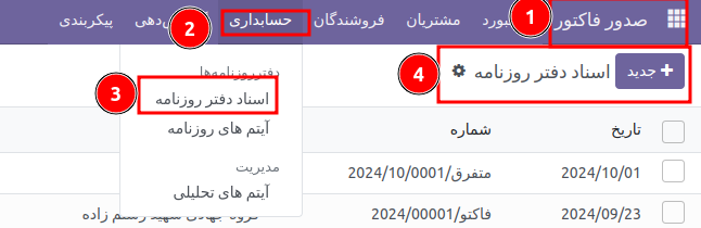 مقایسه حسابداری فراتوتال و اودوو