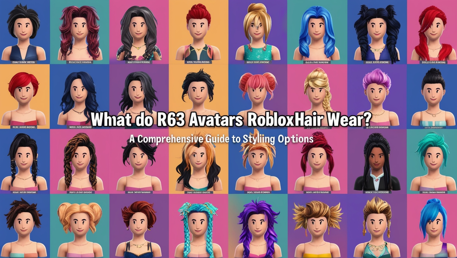 ﻿What Do R63 Avatars Hair Wear