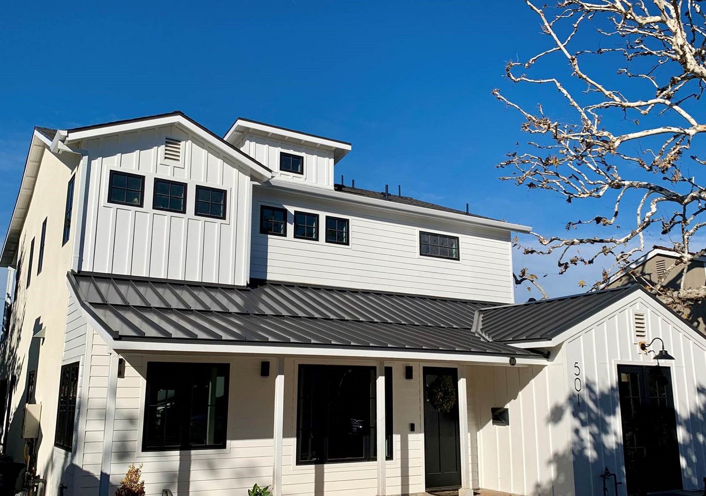 The Beauty of White Metal Roofing and Siding: Timeless Designs and Versatile Color Combinations