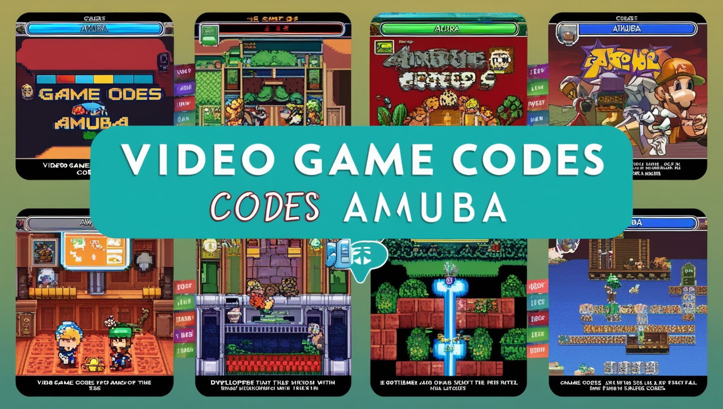 Video Game Codes Amuba