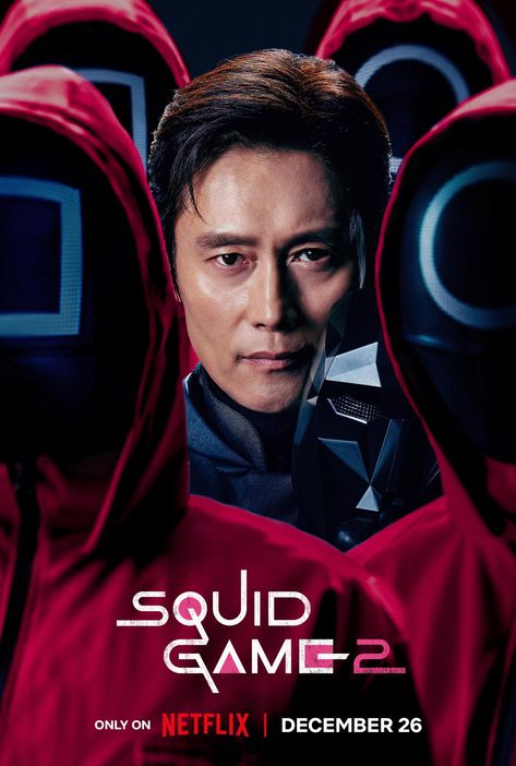 This contains an image of Squid Game 2 Kdrama poster