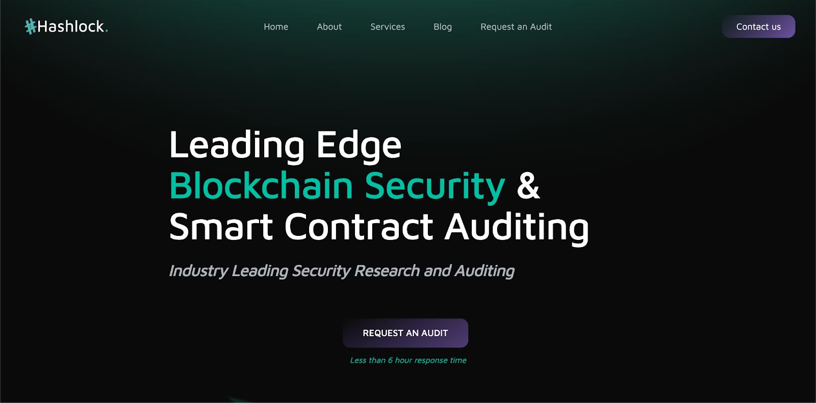 Hashlock smart contract auditor