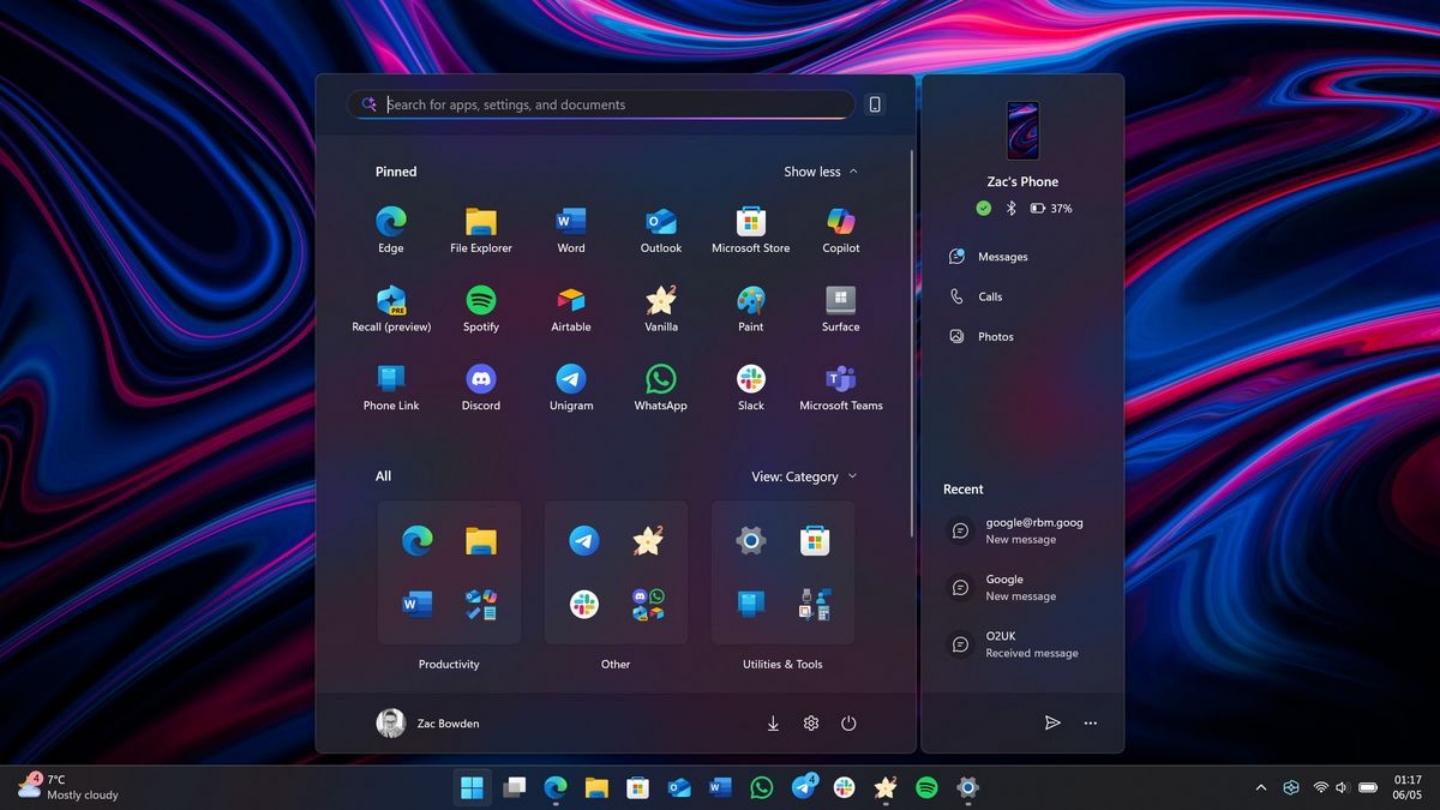 揮別當機藍白畫面！今年秋季迎接 Windows 11 25H2 可自訂開始選單與智慧 AI 代理等新功能一次看