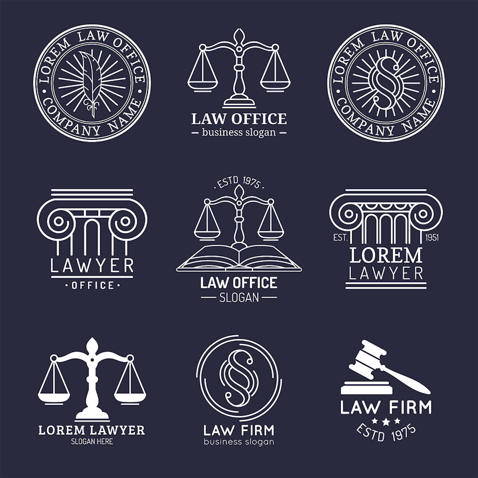 31 law firm logos that raise the bar - 99designs