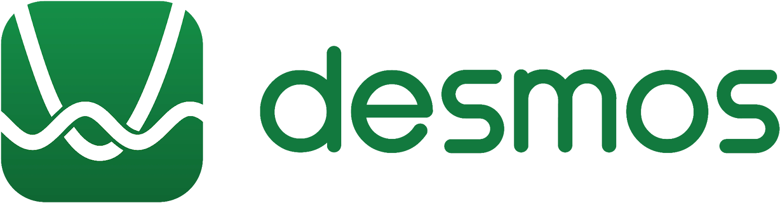 Logo de Desmos, calculatrice graphique en ligne pour les cours de mathématiques