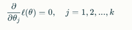 Image showing formula for single parameter models