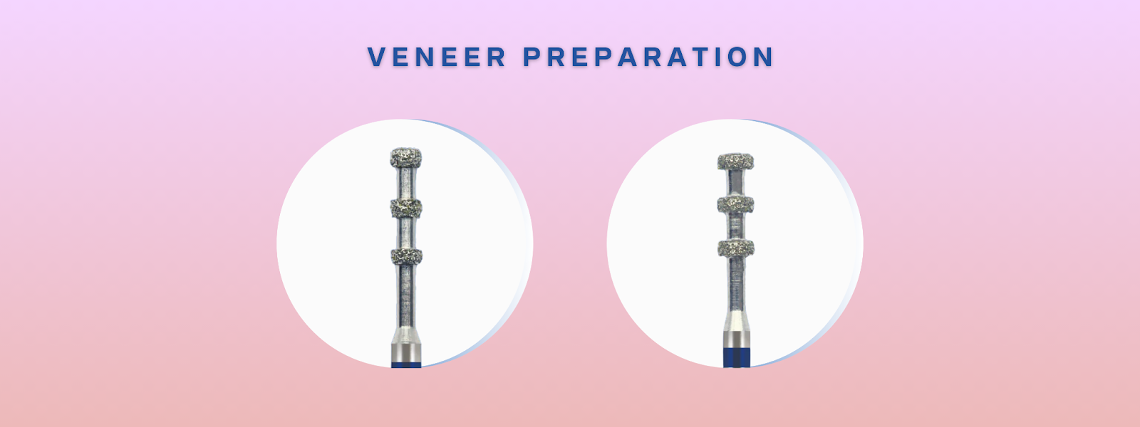 Mr. Bur Cosmetic Restorative 3-in-1 Kit FG for veneers, crowns, inlays, and cavity prep, featuring 10 burs for precise reduction, margin shaping, and esthetic finishing.