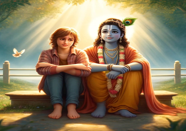 Krishna Love Shrimad Bhagavad Gita