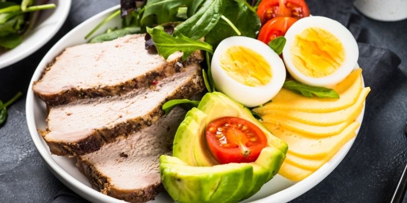 build muscle on keto
