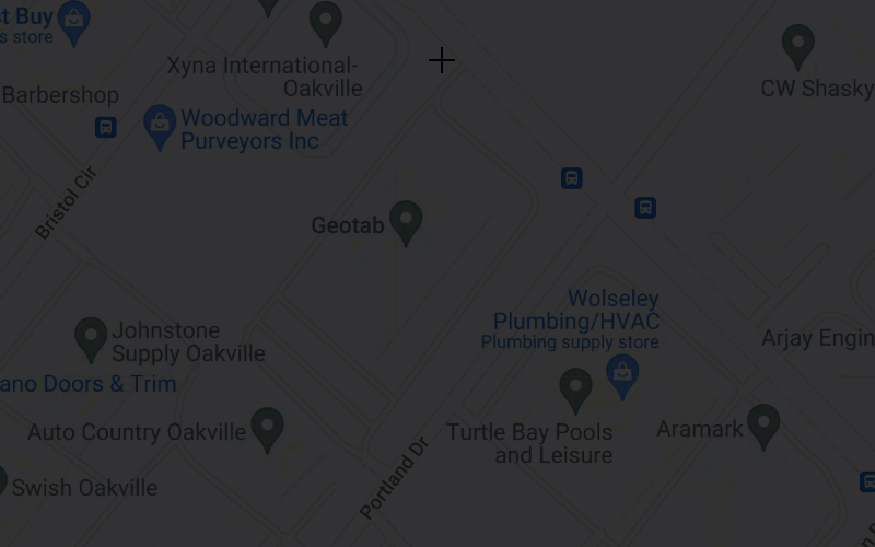 Animated GIF showing the drawing of a zone perimeter in MyGeotab