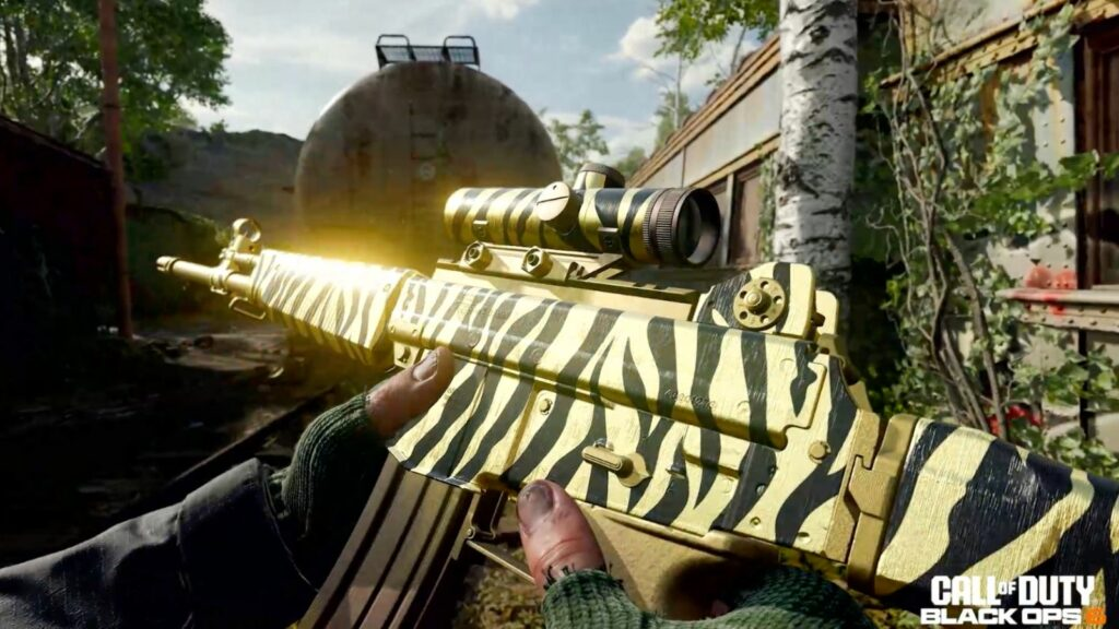 Get gold tiger camo first