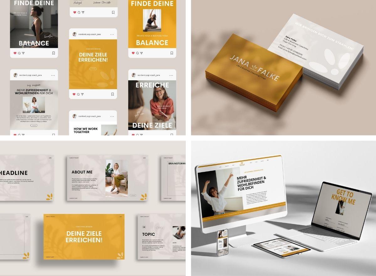 Jana Falke – Ansprechendes Corporate Design