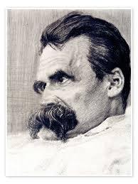 Wandbild „Friedrich Nietzsche 1899“ von Hans Olde | Posterlounge.de