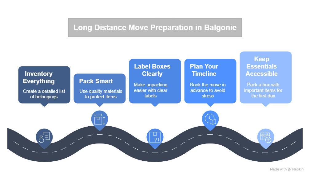 Long Distance Movers near Balgonie
