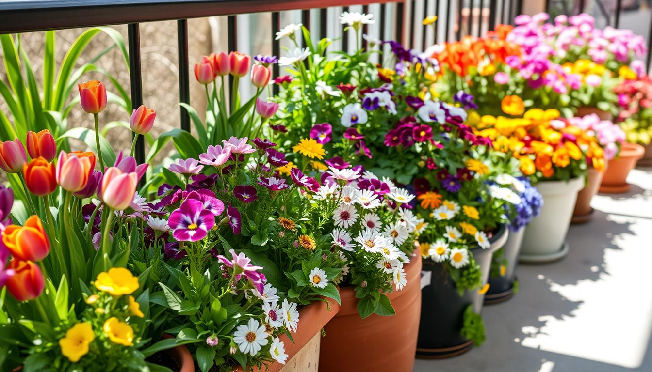 container gardening in spring