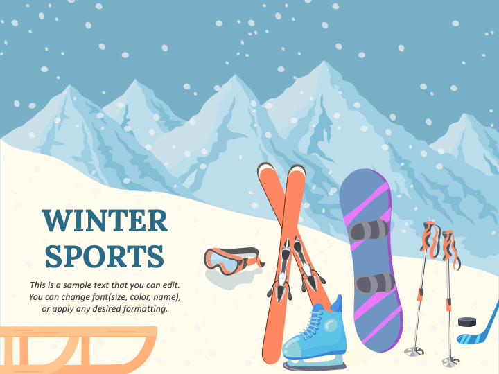 Winter Sports Slide