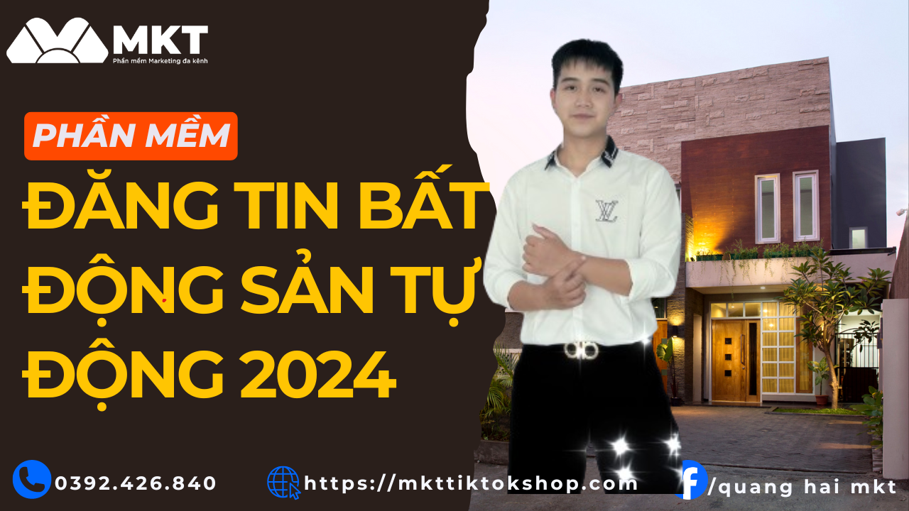 Phần mềm MKT Care - Giải pháp đăng tin bất động sản tự động trên Facebook 2024