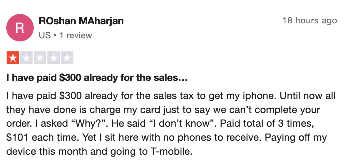 at&t esim customer reviews